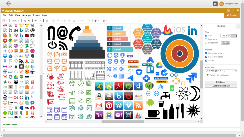 screenshot of Enterprise Atlas